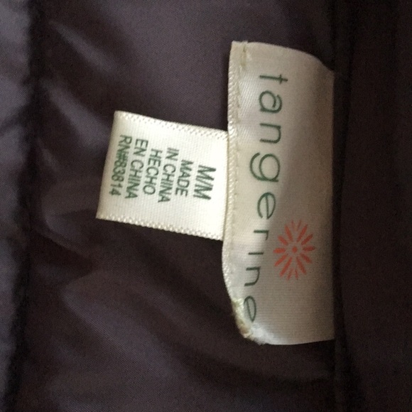 Blue tangerine puffer vest medium - Picture 4 of 4